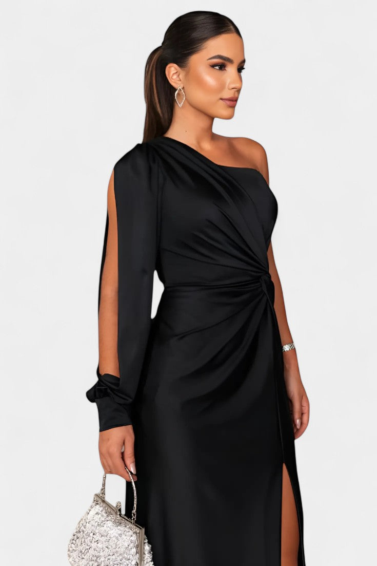 Haljina Maslinasta Elegancija