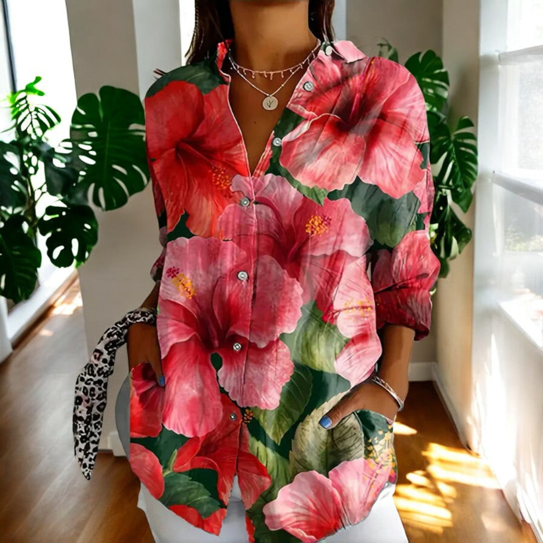 Haljina s cvijetom hibiskusa