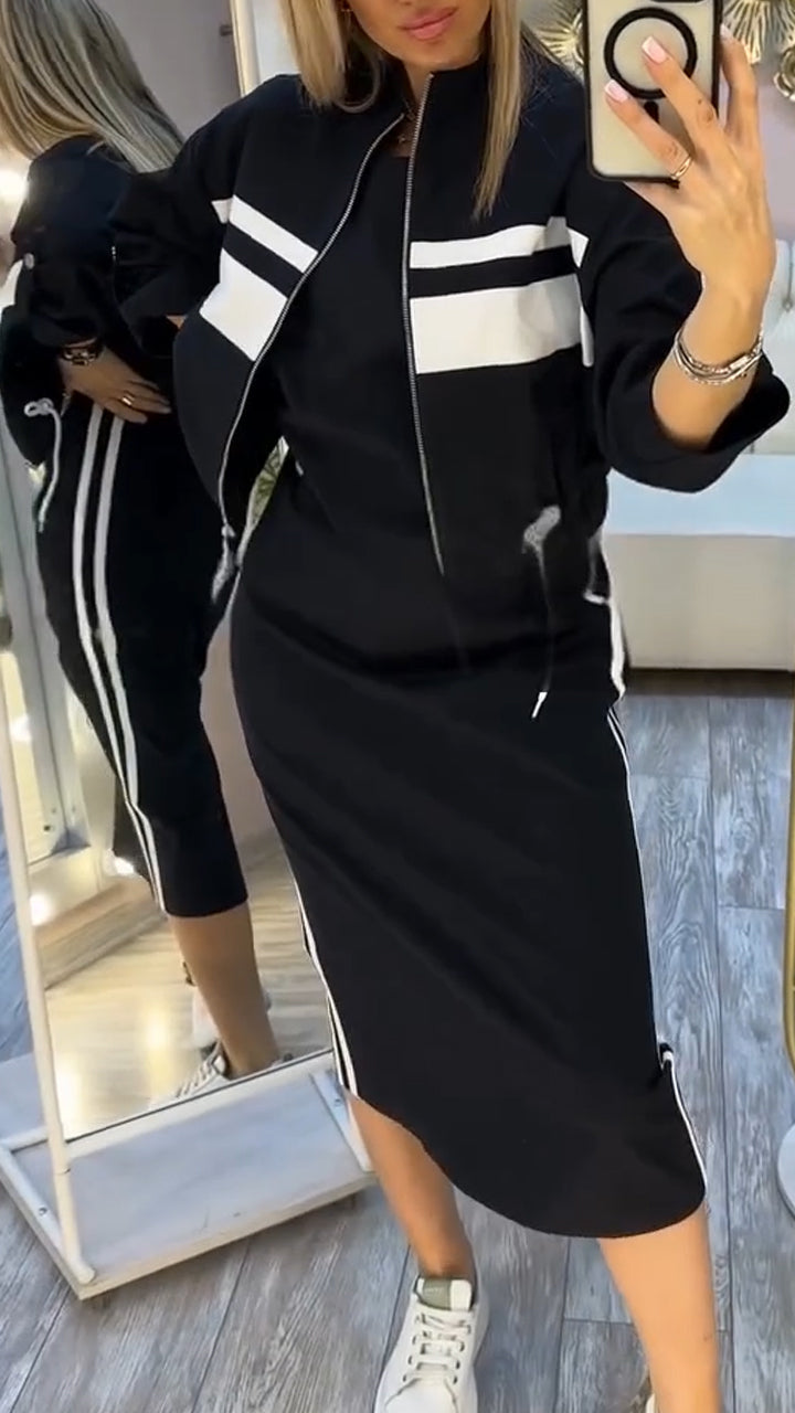 Sportski ležerna elegantna haljina