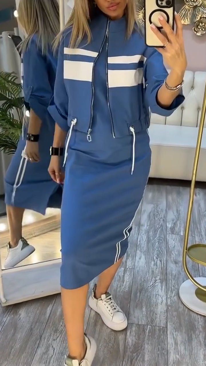 Sportski ležerna elegantna haljina