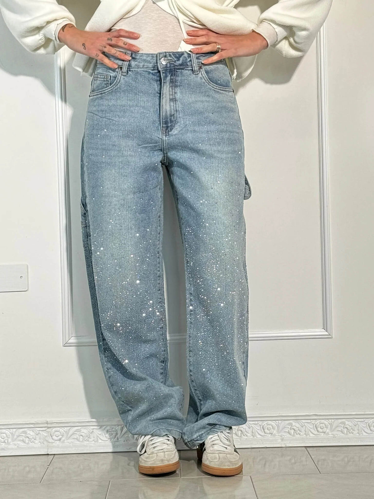 Hlače sa sjajnim nebom