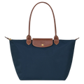 Velika tote torba Le Pliage Longchamp – tamnoplava