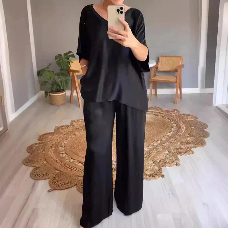 Satenasti očaravajući lounge set