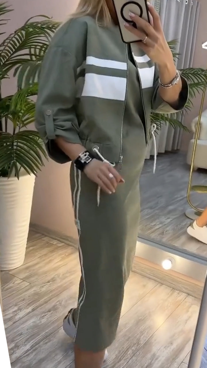 Sportski ležerna elegantna haljina