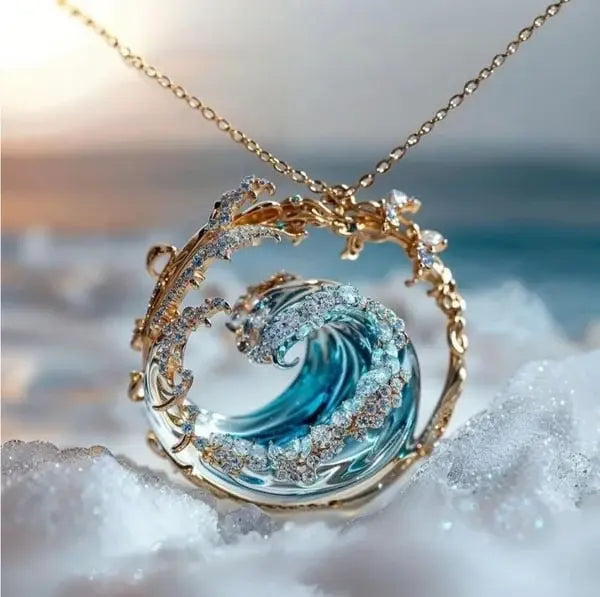 Ogrlica s morskim motivom