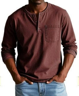 Majica s Henley izrezom Soren
