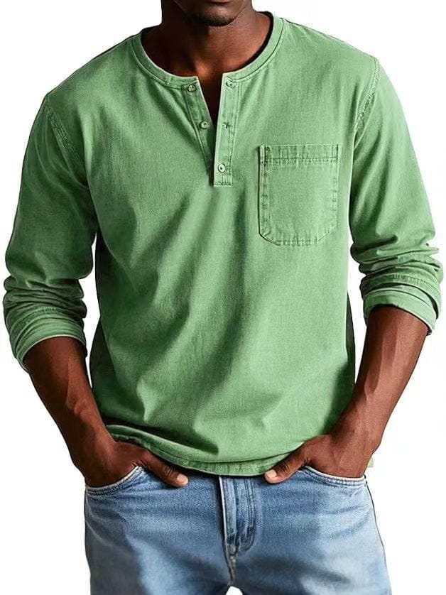 Majica s Henley izrezom Soren