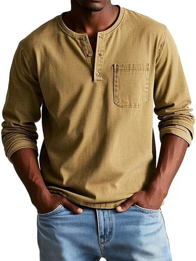 Majica s Henley izrezom Soren