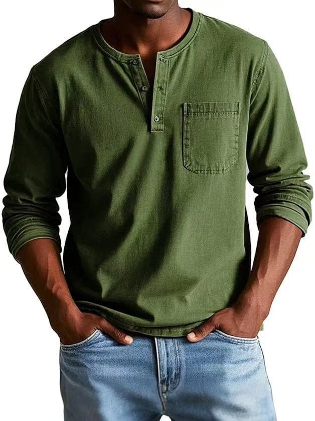 Majica s Henley izrezom Soren