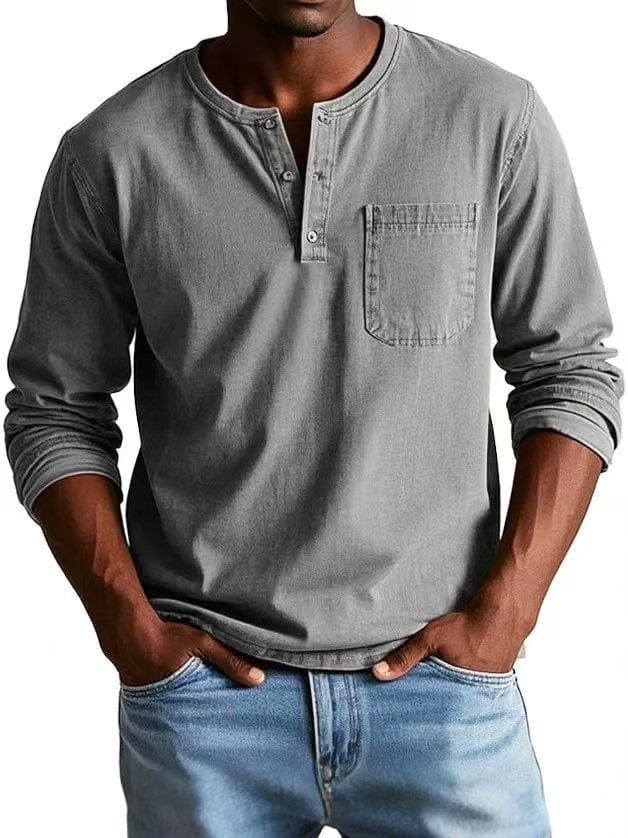 Majica s Henley izrezom Soren