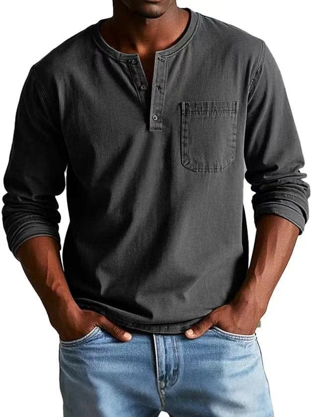 Majica s Henley izrezom Soren