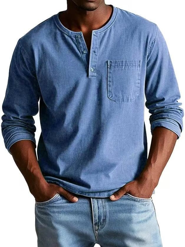 Majica s Henley izrezom Soren