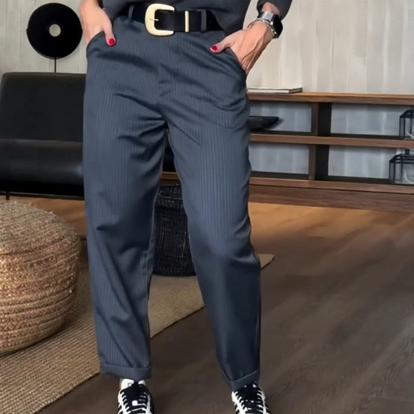 Elegantne prugaste hlače